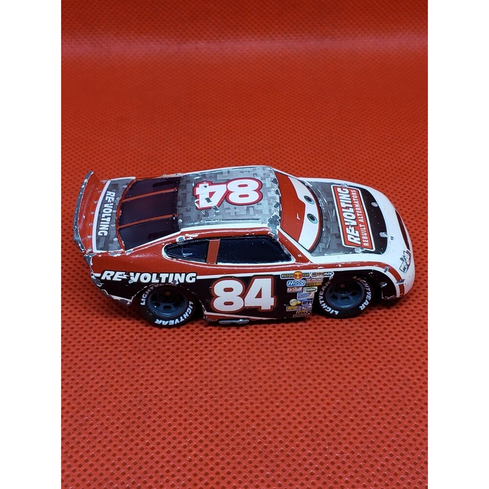Disney Pixar Mattel Diecast Re-Volting  Number 84 Piston Cup Rebuilt Alternators
